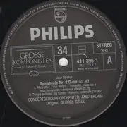 LP - Jean Sibelius / Concertgebouworkest / George Szell / Eduard Van Beinum - Symphonie Nr. 2 D-Dur Op. 43 Und Finlandia Op. 26