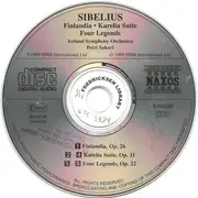 CD - Sibelius - Finlandia, Karelia Suite, Lemminkäinen Suite
