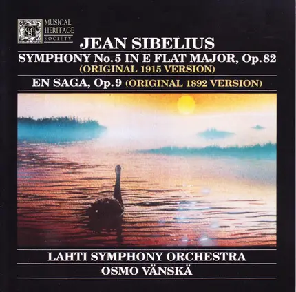 Sibelius - Symphony No. 5 In E Flat Major, Op. 82 / En Saga, Op. 9
