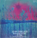 LP - Jean Sibelius - Sinfonie Nr.3 C-dur, En Saga, Berliner Sinfonie-Orchester, Sanderling
