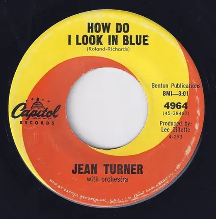 Jean Turner - How Do I Look In Blue