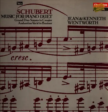 Jean Wentworth & Kenneth Wentworth - Schubert Music For Piano Duet Vol. 1