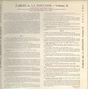 LP - Jean De La Fontaine, Comedie Francaise - Fables de La Fontaine Volume II