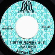 7inch Vinyl Single - Jeane Dixon - A Gift Of Prophecy - Promo