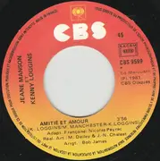 7inch Vinyl Single - Jeane Manson - Kenny Loggins - Amitié Et Amour - Paper Labels