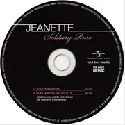 CD Single - Jeanette Biedermann - Solitary Rose