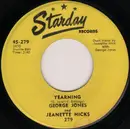7inch Vinyl Single - Jeanette Hicks , George Jones - Yearning