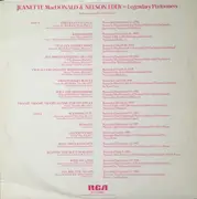 LP - Jeanette MacDonald And Nelson Eddy - Legendary Performers - Die Cut Cover