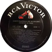 LP - Jeanette MacDonald & Nelson Eddy - Favorites In Stereo