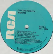 LP - Jeanette - Corazón De Poeta