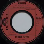7inch Vinyl Single - Jeanette - Porque Te Vas