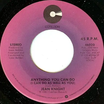 Jean Knight & Premium - You Got The Papers (But I Got The Man)
