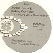 12inch Vinyl Single - Jeanie Tracy & Bobby Womack - It's A Man's Man's Man's World