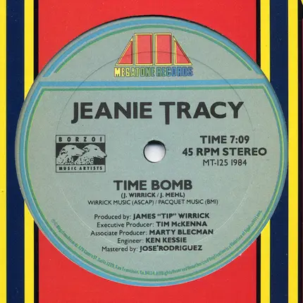 Jeanie Tracy - Time Bomb / Sing Your Own Song