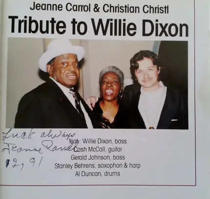 Jeanne Carroll & Christian Christl - Tribute to Willie Dixon