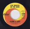 7inch Vinyl Single - Jeanne And Janie - Five Minutes On The Hour