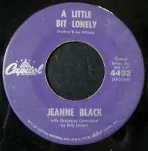 Jeanne Black - A Little Bit Lonely / Oh, How I Miss You Tonight