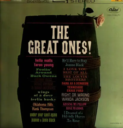 Jeanne Black, Hank Thomson, Rose Maddox - The Great Ones!