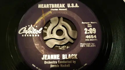 Jeanne Black - Heartbreak U.S.A./ His Own Little Island