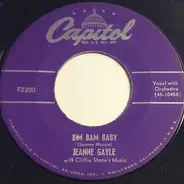 Jeanne Gayle With Cliffie Stone's Music - Bim Bam Baby / It Wasn't God Who Made Honky Tonk Angels
