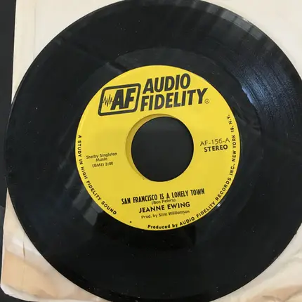Jeanne Ewing - San Francisco Is A Lonely Town