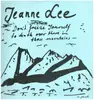 LP - Jeanne Lee & TTT - Don't Freeze Yourself To Death Over There In Those Mountains - Signed by A.R. Penck, Ltd.