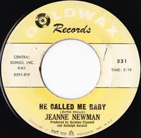 Jeanne Newman - He Called Me Baby