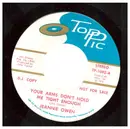 7inch Vinyl Single - Jeannie Owen - Your Arms Don't Hold Me Tight Enough / Dumb Little Jeannie From Tennessee - Promo