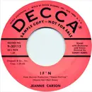 7inch Vinyl Single - Jeannie Carson - If ' N / The Star You Wished Upon Last Night