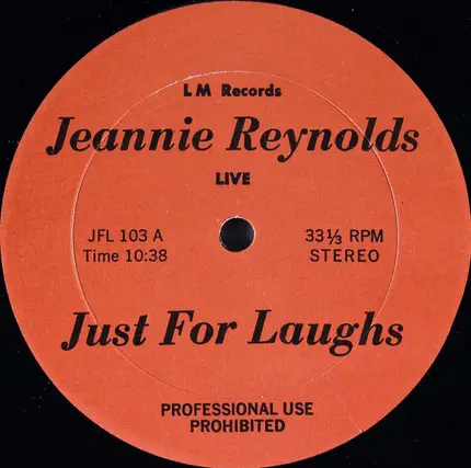Jeannie Reynolds - Just For Laughs / Memories