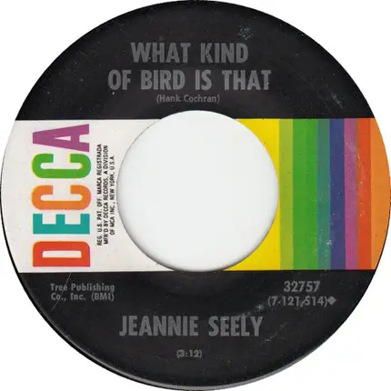 Jeannie Seely - Tell Me Again / What Kind Of Bird Is That