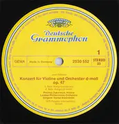 LP - Sibelius / Beethoven - Violinkonzert / Violinromanzen