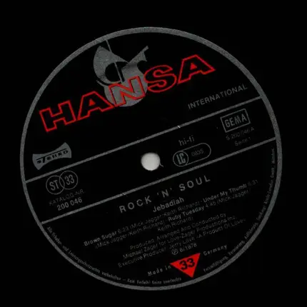 Jebadiah - Rock n Soul