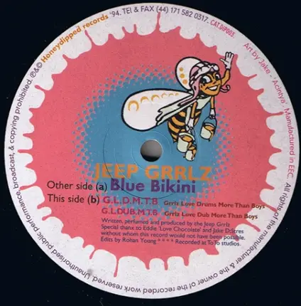 Jeep Grrlz - Blue Bikini