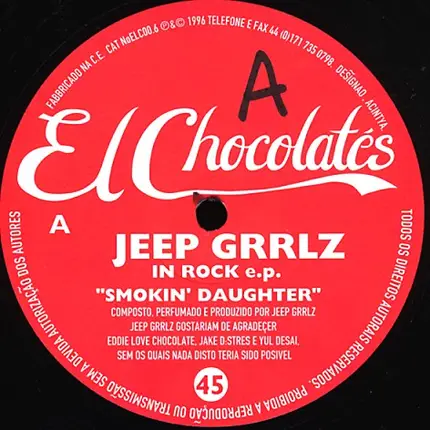 Jeep Grrlz - In Rock E.P.