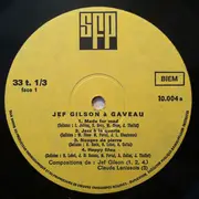 LP - Jef Gilson Big Band - Jef Gilson A Gaveau