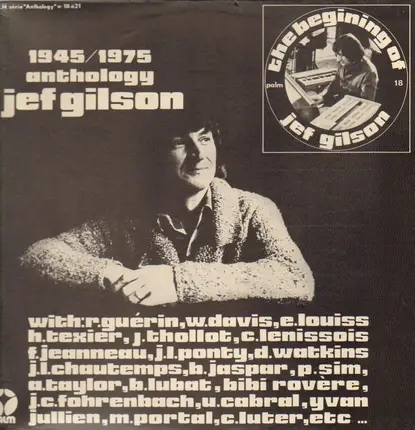 Jef Gilson - Anthology Jef Gilson 1945/1975 : The Beginning Of Jef Gilson