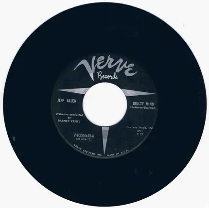 Jeff Allen - Guilty Mind