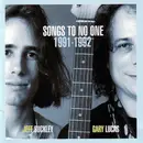 CD - Jeff Buckley & Gary Lucas - Songs To No One 1991-1992