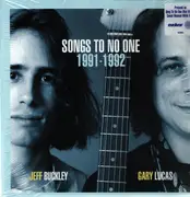 Double LP - Jeff Buckley & Gary Lucas - Songs To No One 1991-1992 - Blue and white vinyl