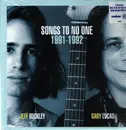 Double LP - Jeff Buckley & Gary Lucas - Songs To No One 1991-1992 - Blue and white vinyl