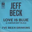 7inch Vinyl Single - Jeff Beck - Love Is Blue (L'amour Est Bleu)