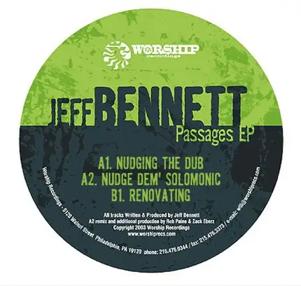 Jeff Bennett - Passages EP