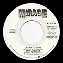 7inch Vinyl Single - Jeff Cannata - License To Love