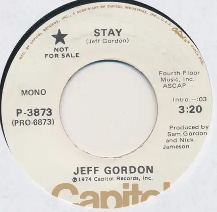 Jeff Gordon - Stay