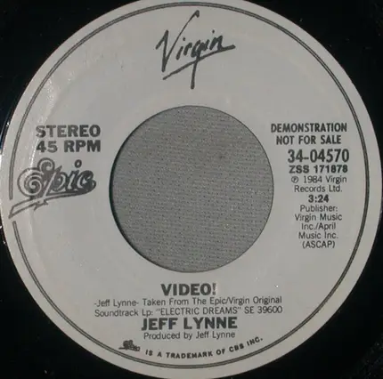 Jeff Lynne - Video!