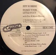 LP - Jeff Robbins With Doc & Merle Watson - Shake Your Little Foot