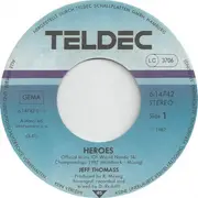 7inch Vinyl Single - Jeff Thomass - Heroes