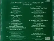 Double CD - Jeff Wayne - Jeff Wayne's Musical Version Of Spartacus - Still sealed
