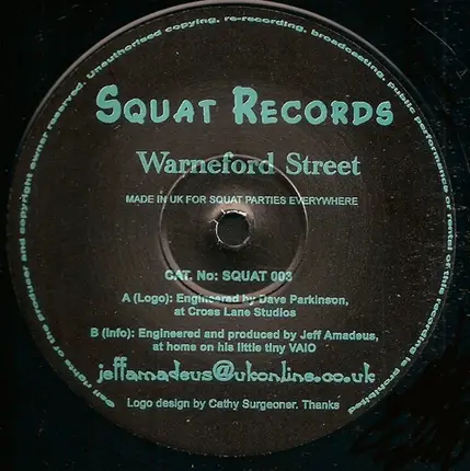 Jeff Amadeus - Warneford Street